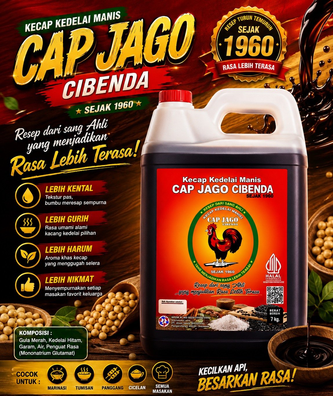 Kecap Jerigen 7kg